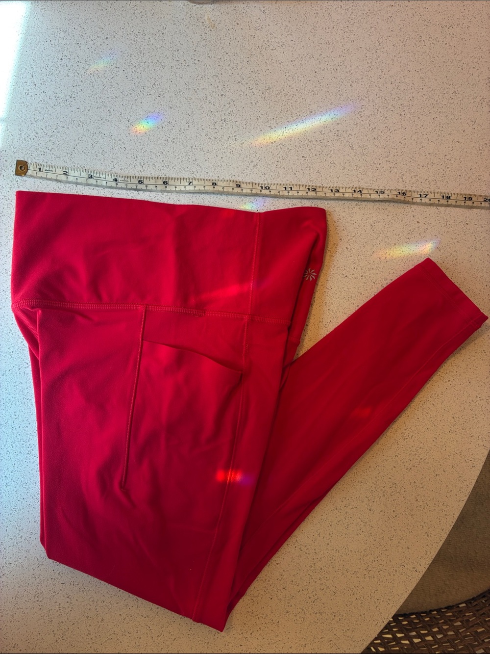 Athleta red leggings
